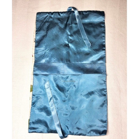 Vintage Satin Lingerie Stocking Hosiery Envelope Bag Ariadne Butterflies Jewelry - Picture 2 of 8